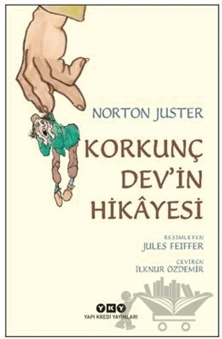 Korkunç Dev’in Hikâyesi – Norton Juster – Yapı Kredi Yayınları kitap kapağı