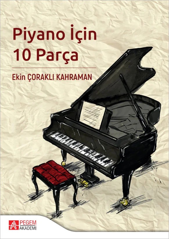 Piyano İçin 10 Parça – Pegem Akademi Yayıncılık kitap kapağı