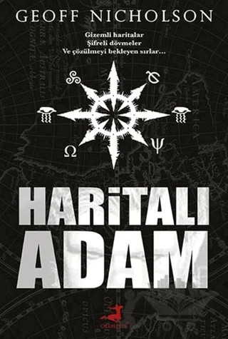 Haritalı Adam – Geoff Nicholson – Olimpos Yayınları kitap kapağı