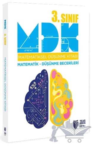 3. Sınıf Matematiksel Düşünme Kitabı – Kolektif – Teas Press kitap kapağı