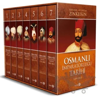 Osmanlı İmparatorluğu Tarihi - Ciltsiz (7 Kitap Takım) – Johann Wilhelm Zinkeisen – Yeditepe Yayınevi kitap kapağı