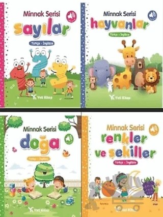 Yeti Kitap 0-3 Yaş Minnak Serisi Bebek Kitapları Seti (4 Kitap) – Kolektif – Yeti Kitap kitap kapağı