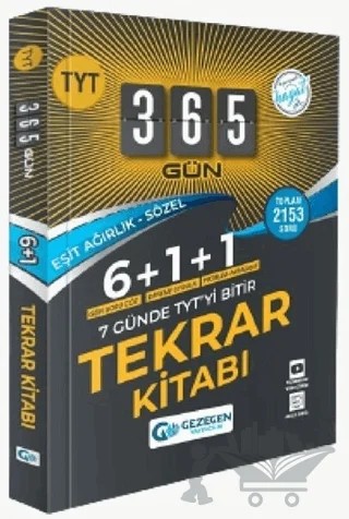 TYT Eşit Ağırlık Sözel 365 Tekrar Kitabı – Kolektif – Gezegen Yayıncılık kitap kapağı