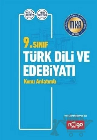 9. Sınıf Türk Dili ve Edebiyatı Konu Anlatımlı – Kolektif – Nego Yayınları kitap kapağı