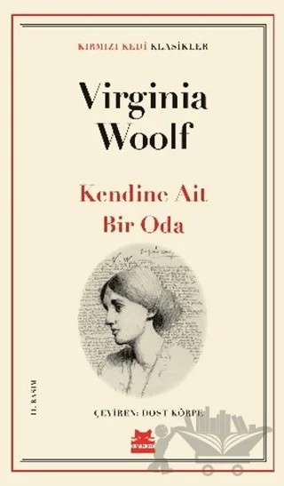 Kendine Ait Bir Oda – Virginia Woolf – Kırmızı Kedi Yayınevi kitap kapağı