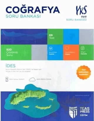 TYT Coğrafya İdes Soru Bankası – Kolektif – Teas Press kitap kapağı