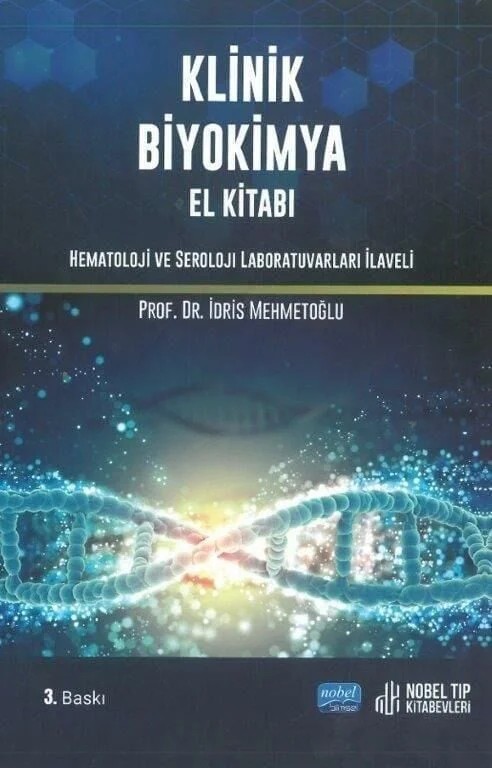 Klinik Biyokimya El Kitabı 3. Baskı – Nobel Tıp Kitabevi kitap kapağı