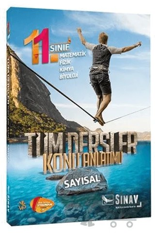 11. Sınıf Sayısal Tüm Dersler Konu Anlatımı – Kolektif – Sınav Yayınları kitap kapağı