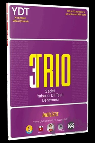 YDT 3’lü Trio Denemeleri – Kolektif – Tonguç Akademi kitap kapağı