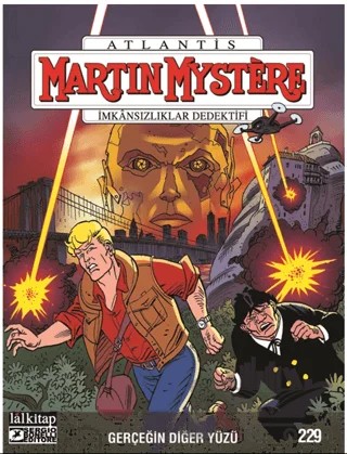 Martin Mystere sayı 229 – Alessandro Mainardi – Lal Kitap kitap kapağı