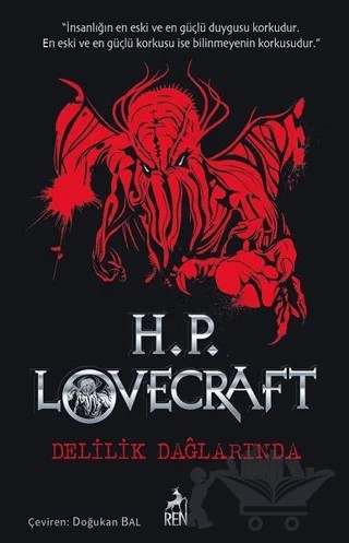Delilik Dağlarında – Howard Phillips Lovecraft – Ren Kitap kitap kapağı