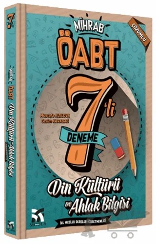 Mihrab ÖABT 7'li Deneme Din Kültürü ve Ahlak Bilgisi – Cesim Karadağ, Mustafa Kızılova – Modus Yayınları kitap kapağı