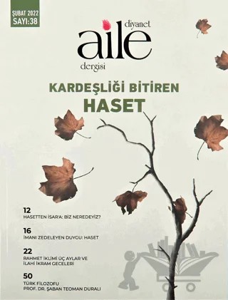 Diyanet Aile Dergisi Sayı: 38 - Şubat 2022 – Diyanet İşleri Başkanlığı kitap kapağı