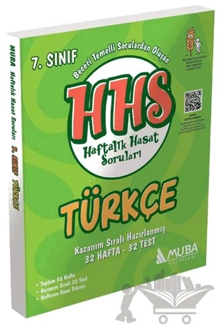 7. Sınıf Türkçe Haftalık Hasat Soruları HHS – Kolektif – Muba Yayınları kitap kapağı