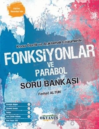 AYT Fonksiyonlar ve Parabol Soru Bankası – Kolektif – Okyanus Yayınları kitap kapağı