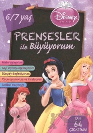 Prensesler İle Büyüyorum (6-7 Yaş) – Kolektif – Doğan Egmont Yayıncılık kitap kapağı