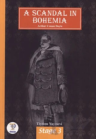 A Scandal in Bohemia – Sir Arthur Conan Doyle – Tiydem Yayıncılık kitap kapağı
