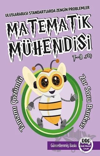 Matematik Mühendisi 7-8 yaş – Kolektif – Dahi Olacak Çocuk Yayınları kitap kapağı