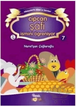 Cipcan Şafi İsmini Öğreniyor 7 – Nurefşan Çağlaroğlu – Nesil Çocuk Yayınları kitap kapağı