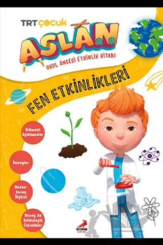 Aslan Fen Etkinlikleri – Seçkin Tabar – Erdem Çocuk kitap kapağı