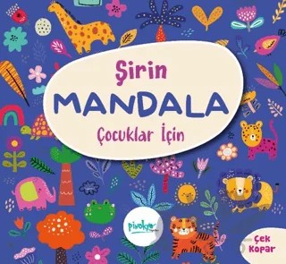 Çocuklar İçin Şirin Mandala – Kolektif – Pinokyo Yayınları kitap kapağı