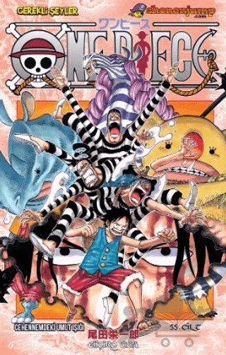 One Piece 55. Cilt – Eiiçiro Oda – Gerekli Şeyler Yayıncılık kitap kapağı