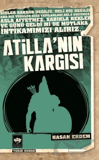 Atilla'nın Kargısı – Hasan Erdem – Ötüken Neşriyat kitap kapağı