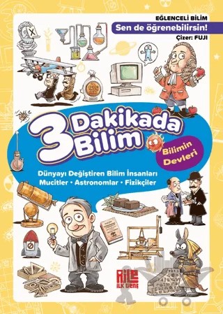 3 Dakikada Bilim 1 - Bilimin Devleri – Kolektif – Aile Yayınları kitap kapağı