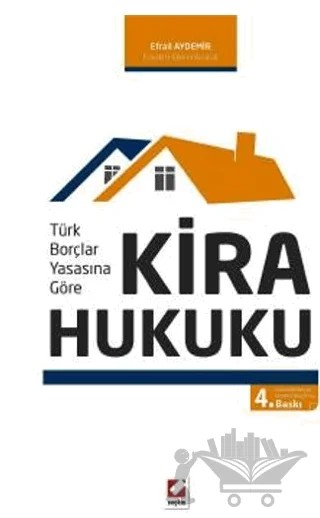Kira Hukuku – Efrail Aydemir – Seçkin Yayıncılık kitap kapağı