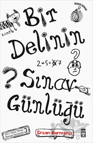 Bir Delinin Sınav Günlüğü – Ercan Harmancı – Genç Timaş kitap kapağı