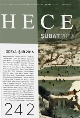 Hece Aylık Edebiyat Dergisi Sayı: 242 - Şubat 2017 – Hece Dergisi kitap kapağı
