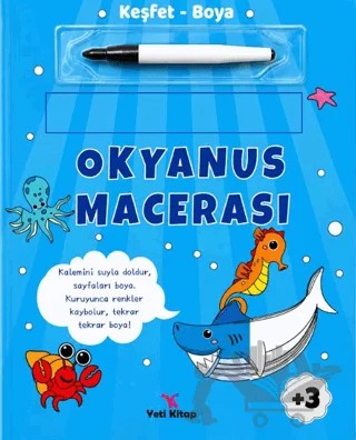Keşfet Boya Okyanus Macerası – Kolektif – Yeti Kitap kitap kapağı