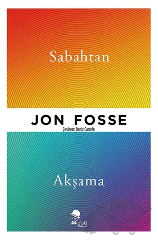Sabahtan Akşama – Jon Fosse – MonoKL Yayınları kitap kapağı
