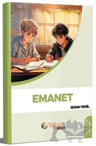 Emanet – Burhan Yetkil – Satürn Yayınları kitap kapağı