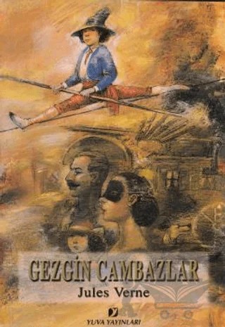 Gezgin Cambazlar – Jules Verne – Yuva Yayınları kitap kapağı
