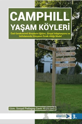 Camphill Yaşam Köyleri – Cavit Yeşildağ – Vizetek Yayıncılık kitap kapağı