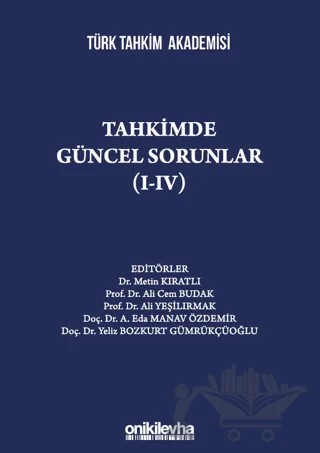 Tahkimde Güncel Sorunlar (I-IV) – Kolektif – On İki Levha Yayınları kitap kapağı