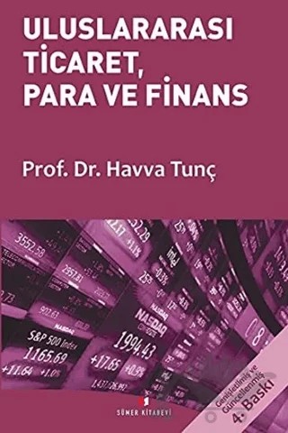 Uluslararası Ticaret Para ve Finans – Havva Tunç – Sümer Kitabevi kitap kapağı