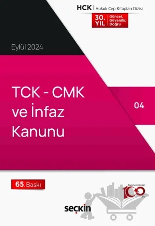 TCK – CMK ve İnfaz Kanunu (Cep Kitabı) – Kollektif – Seçkin Yayıncılık kitap kapağı