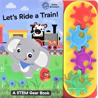 Baby Einstein: Let's Ride a Train! – Kolektif – Pi Kids kitap kapağı