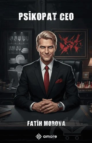 Psikopat Ceo – Fatih Morova – Amore Yayınevi kitap kapağı