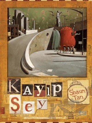 Kayıp Şey – Shaun Tan – İthaki Çocuk Yayınları kitap kapağı