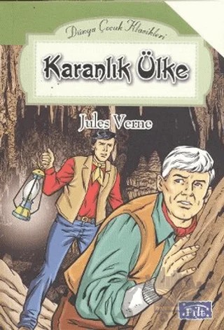 Karanlık Ülke – Jules Verne – Parıltı Yayınları kitap kapağı