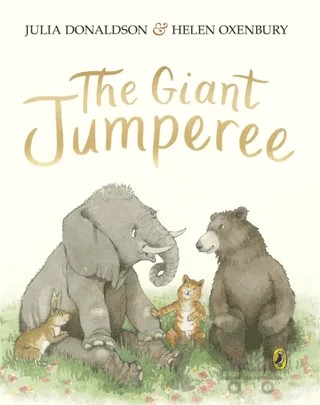 The Giant Jumperee (Board Book) – Julia Donaldson – Puffin Books kitap kapağı