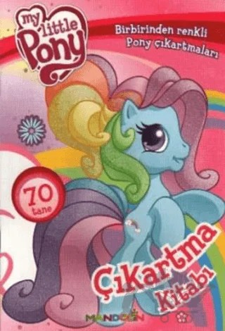 My Little Ponny Çıkartma Kitabı – Kolektif – Mandolin Yayınları kitap kapağı