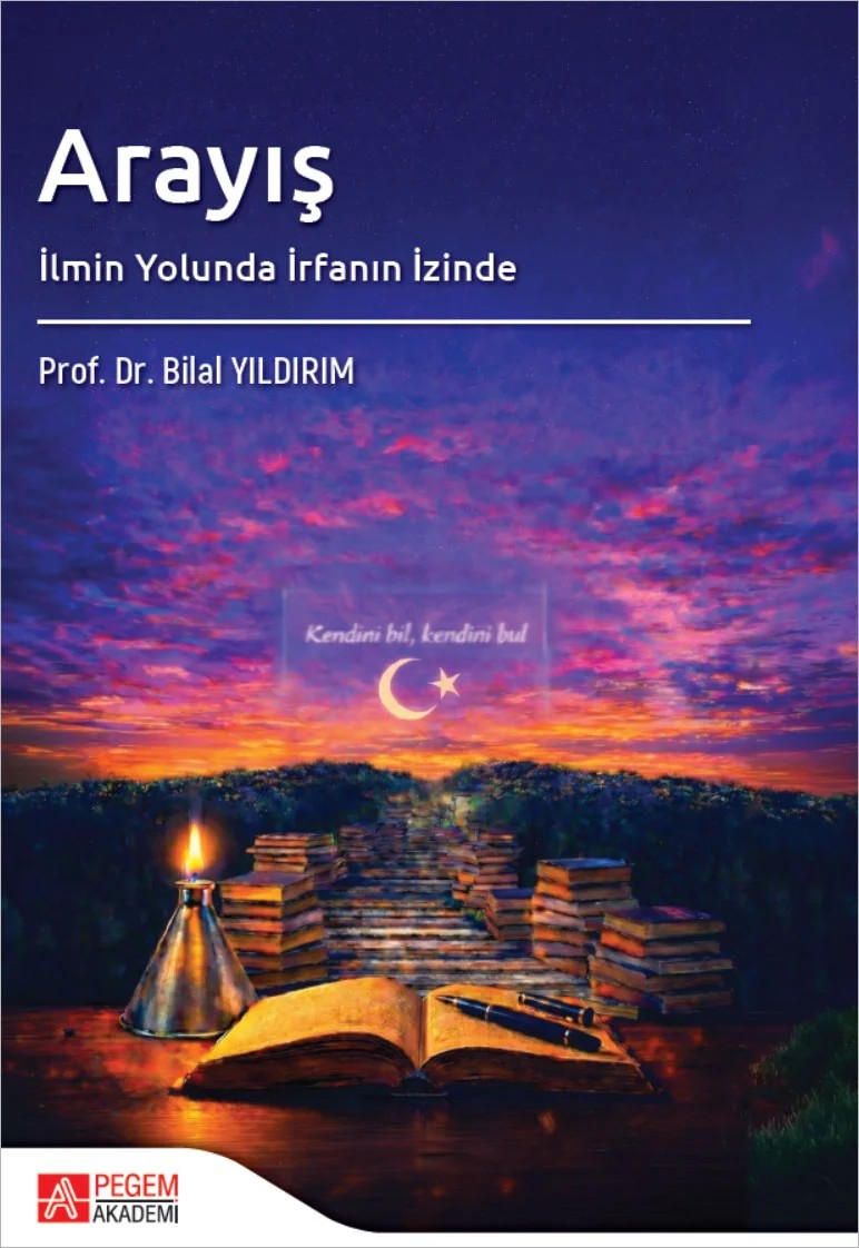 Arayış İlmin Yolunda İrfanın İzinde – Pegem Akademi Yayıncılık kitap kapağı