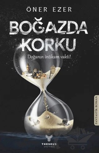 Boğazda Korku – Öner Ezer – Theseus Yayınevi kitap kapağı