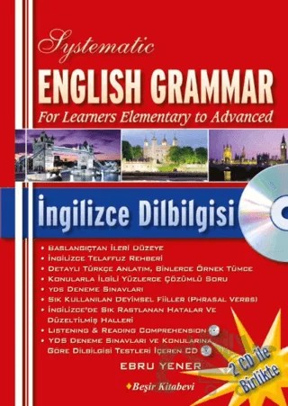 Systematic English Grammar İngilizce Dil Bilgisi CD'li – Ebru Yener – Beşir Kitabevi kitap kapağı