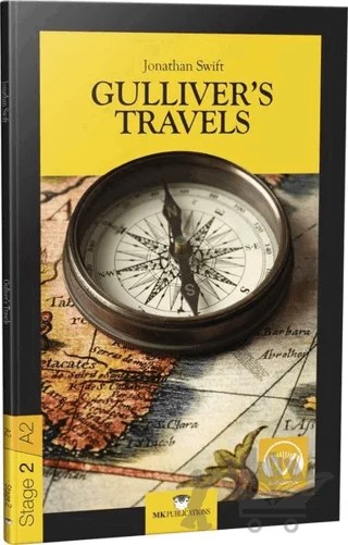 Gulliver's Travels - Stage 2 - İngilizce Hikaye – Jonathan Swift – MK Publications kitap kapağı