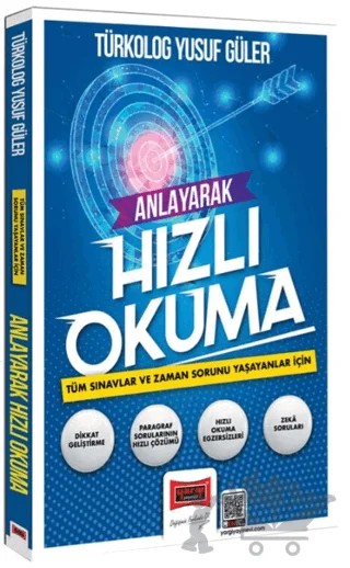 Tüm Sınavlar ve Zaman Sorunu Yaşayanlar İçin Anlayarak Hızlı Okuma – Yusuf Güler – Yargı Yayınevi kitap kapağı